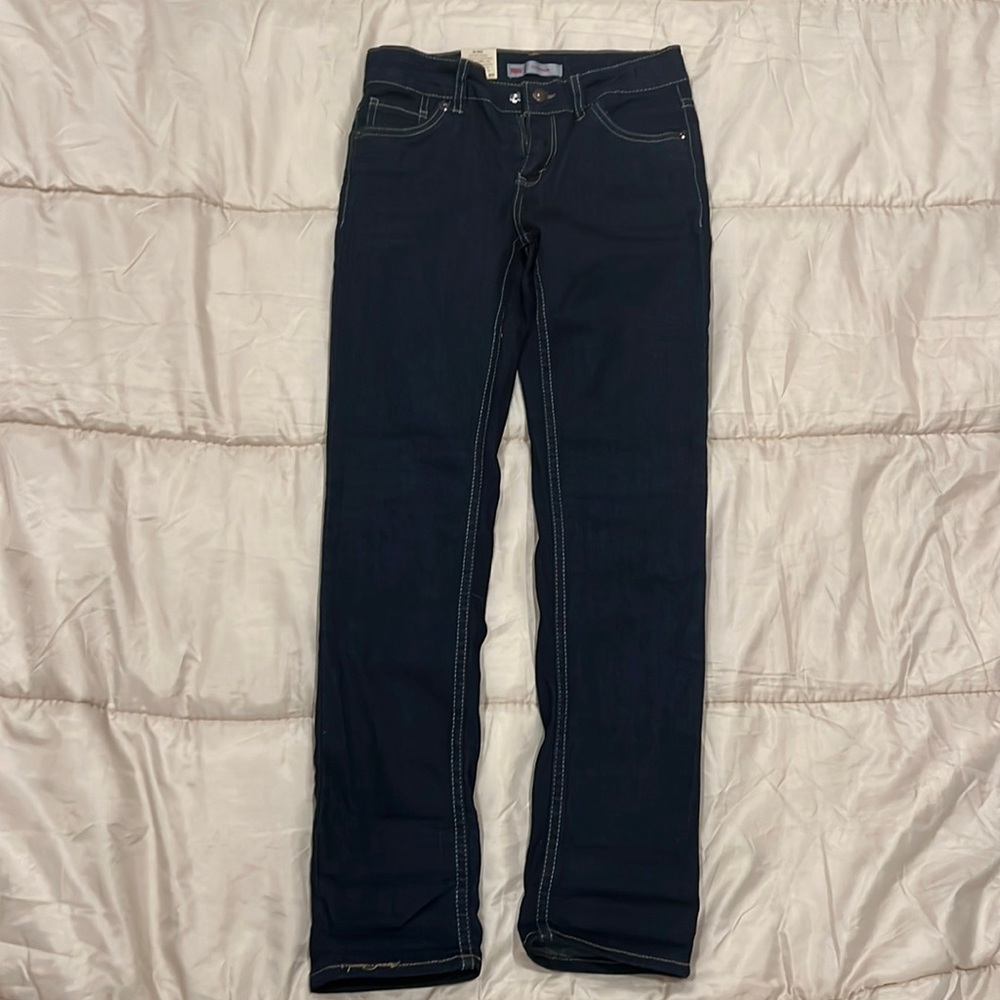 NEW GIRLS LEVI BRAND BOYFRIEND JEANS SIZE 10 REG